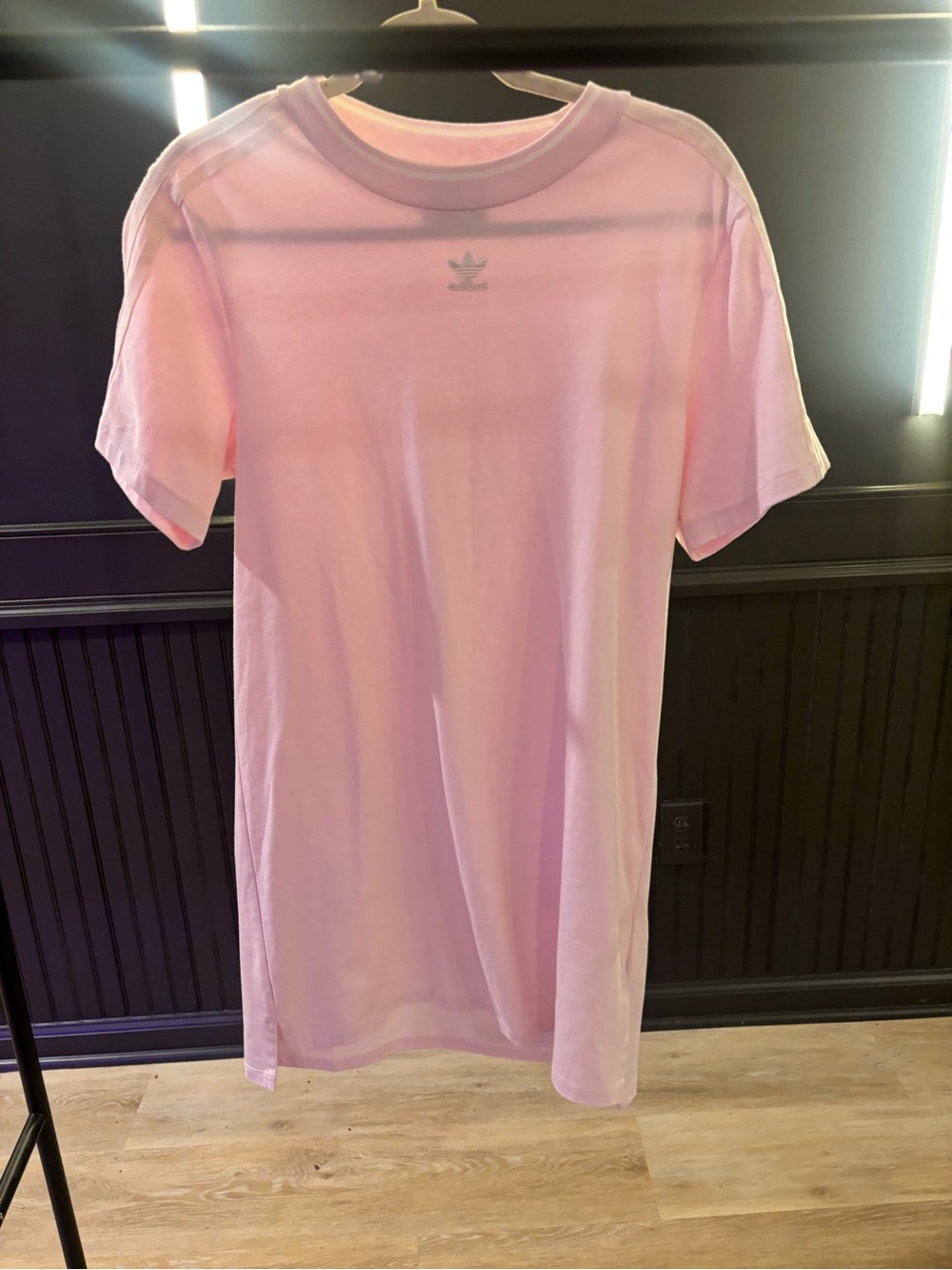 Adidas women’s Pink T-Shirt dress